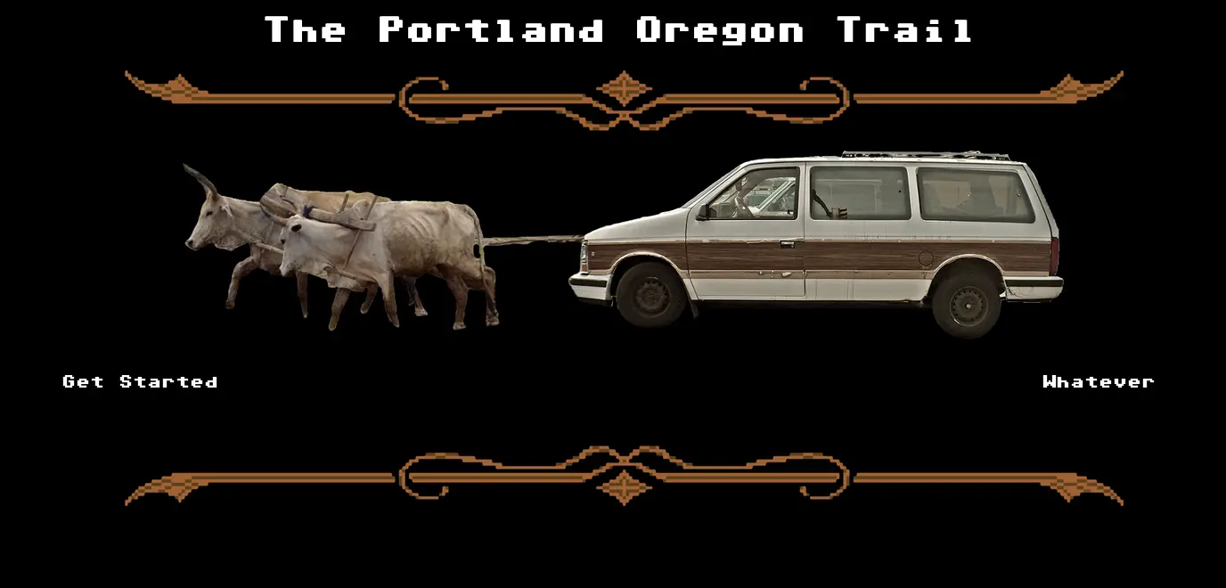 Portland Oregon Trail game